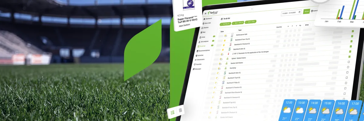 TurfHub Interface Preview
