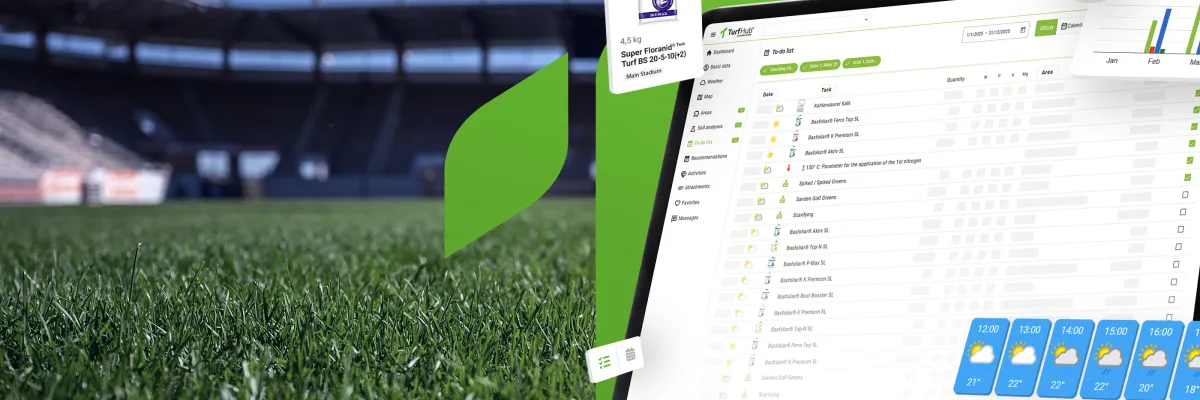 TurfHub Interface Preview