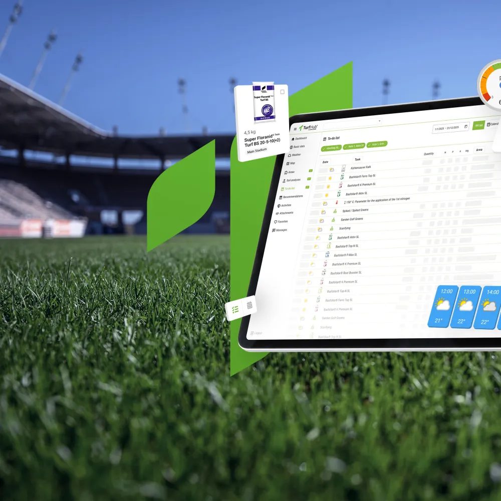 TurfHub Interface Preview