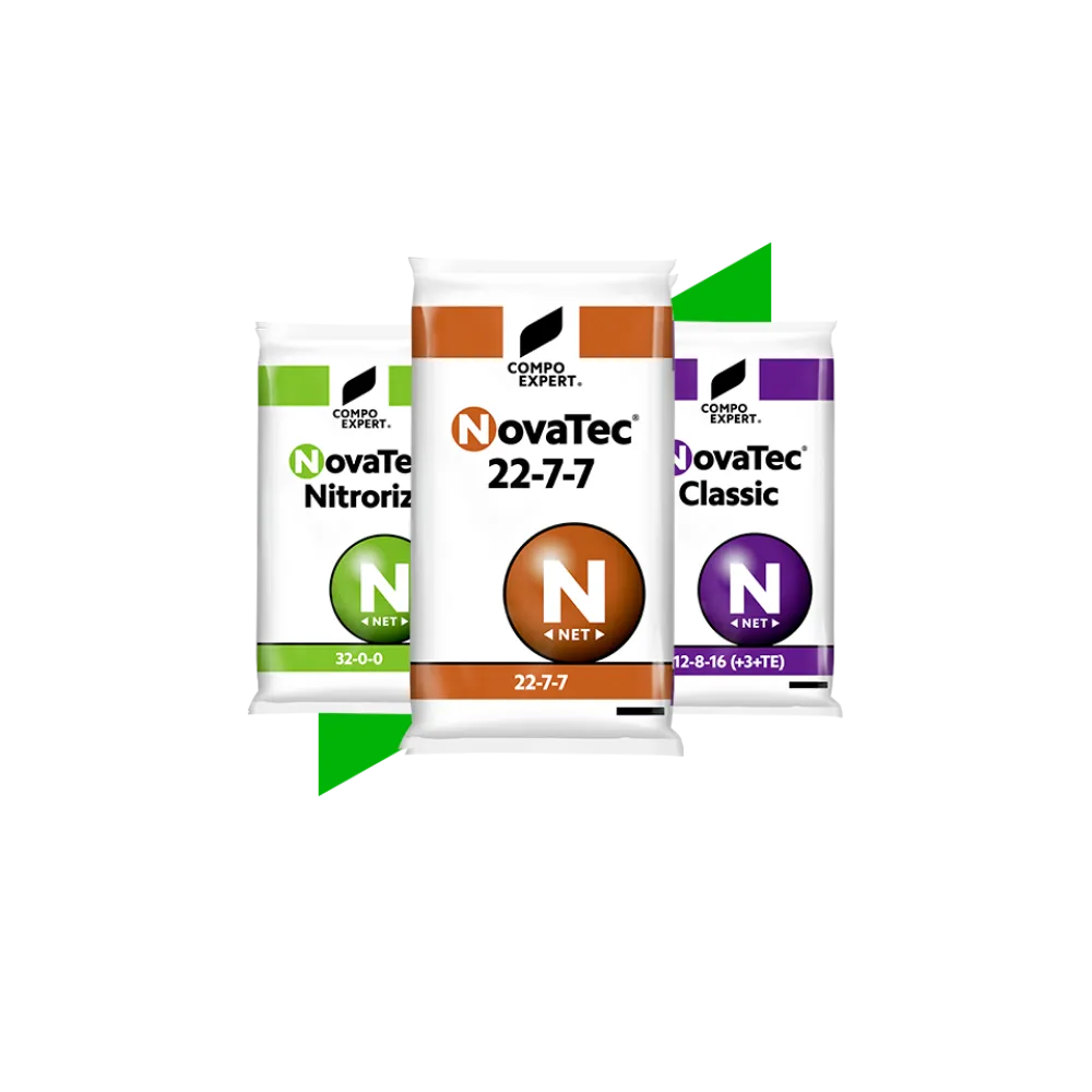 Fertilizantes granulares NovaTec